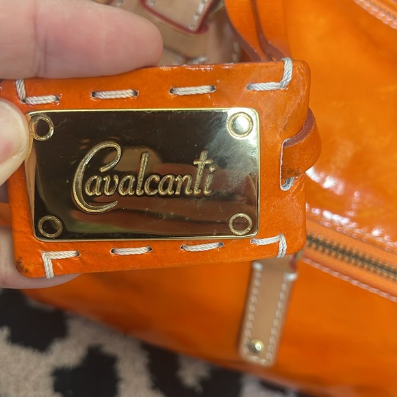 Orange handbag - Picture 4 of 8